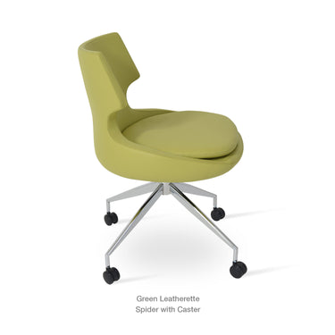 Patara Spider Swivel Chair Leather by SohoConcept - New