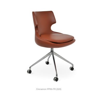 Patara Spider Swivel Chair Leather by SohoConcept - New