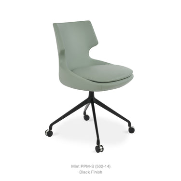 Patara Spider Swivel Chair Leather by SohoConcept - New