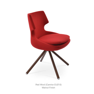Patara Stick Swivel Fabric Chair by SohoConcept - New