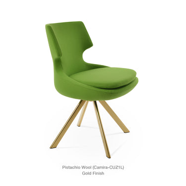 Patara Sword Swivel Chair Fabric by SohoConcept - New