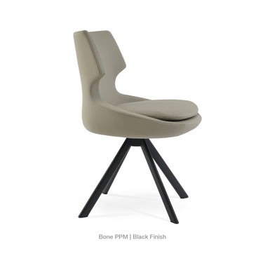 Patara Sword Swivel Chair Leather by SohoConcept - New