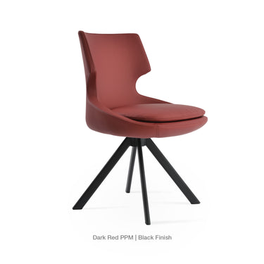 Patara Sword Swivel Chair Leather by SohoConcept - New