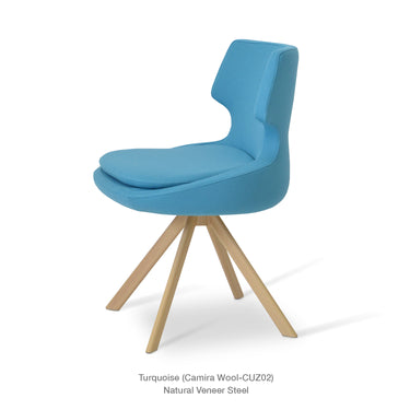 Patara Sword Swivel Chair Fabric by SohoConcept - New