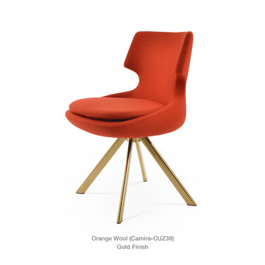 Patara Sword Swivel Chair Fabric by SohoConcept - New