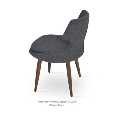 Patara Wood Chair Fabric by SohoConcept - New