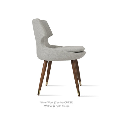 Patara Wood Chair Fabric by SohoConcept - New