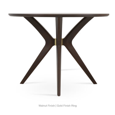 Pavilion Wood Round Dining Table by SohoConcept - New