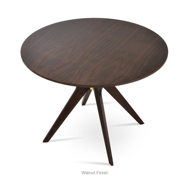 Pavilion Wood Round Dining Table by SohoConcept - New