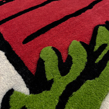 Cream & Red Peanuts Snoopy Doghouse Rug by Maison Deux, photo 4