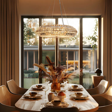 French Country Brass Chandelier by Peathlitberry (24", 10 Lights)