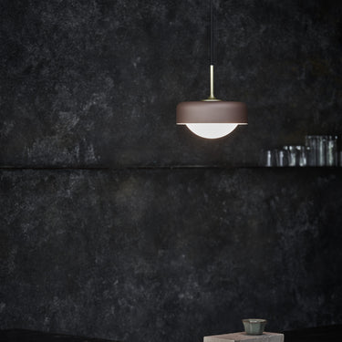 Seed Design Pensee LED Pendant Cocoa/Gold