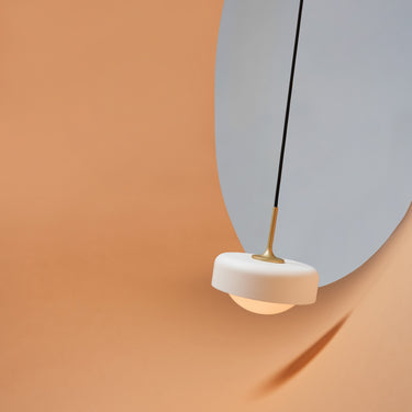 Seed Design Pensee LED Pendant White/Gold