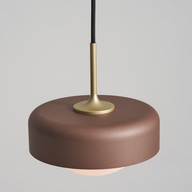 Seed Design Pensee LED Pendant Cocoa/Gold