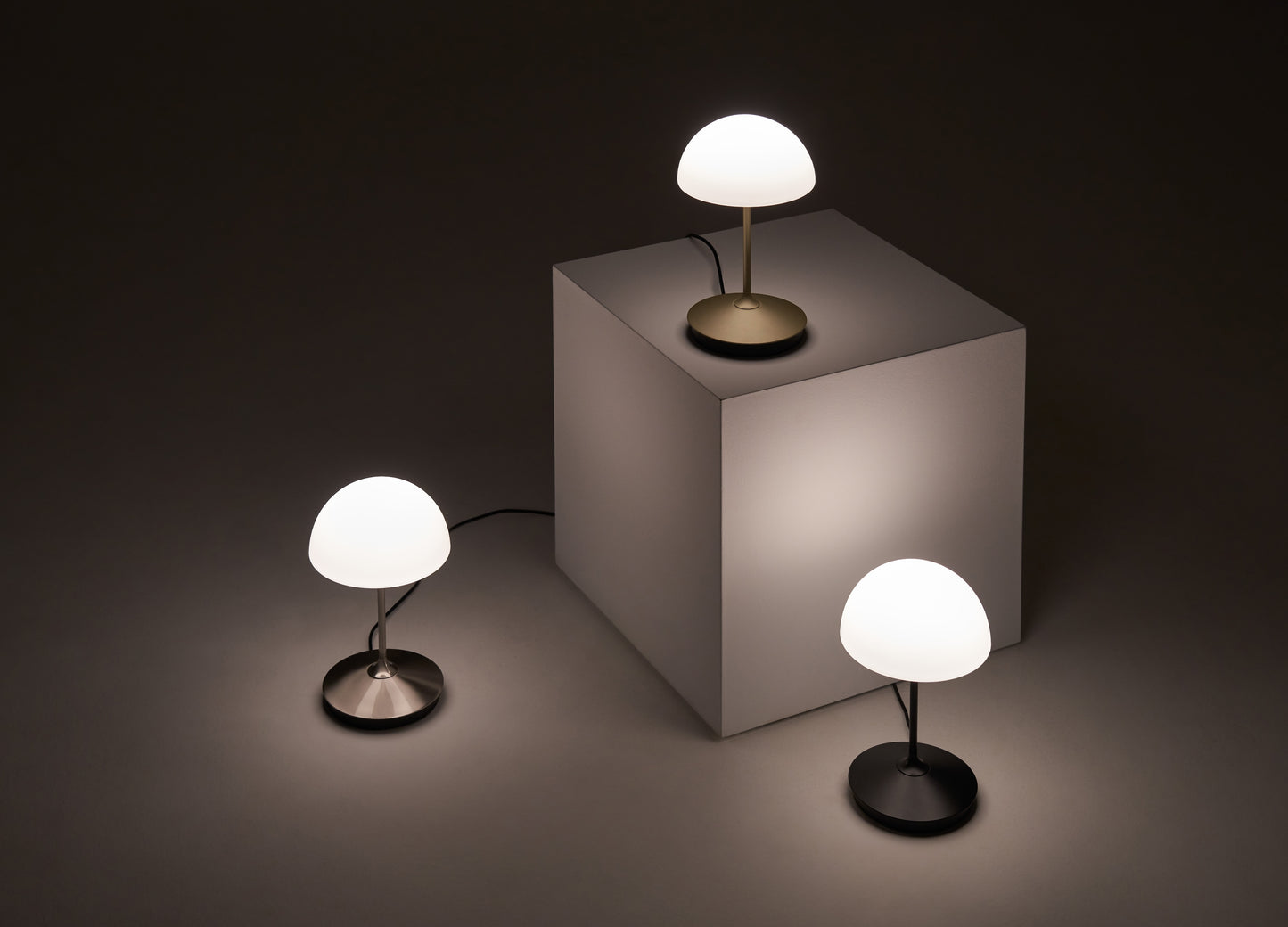 Seed Design Pensee LED Table Lamp Black