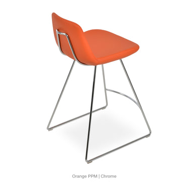 Pera HB Wire Stool Leather by SohoConcept - New