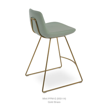 Pera HB Wire Stool Leather by SohoConcept - New