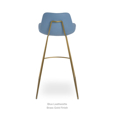 Pera HB Wire Stool Leather by SohoConcept - New