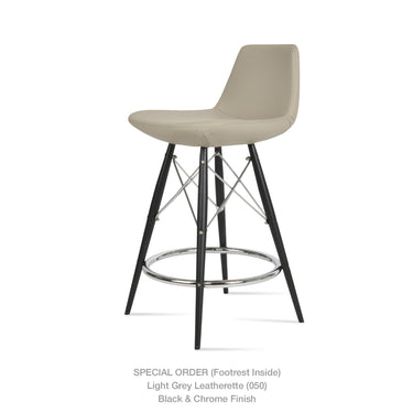 Pera MW Stool Leather by SohoConcept - New