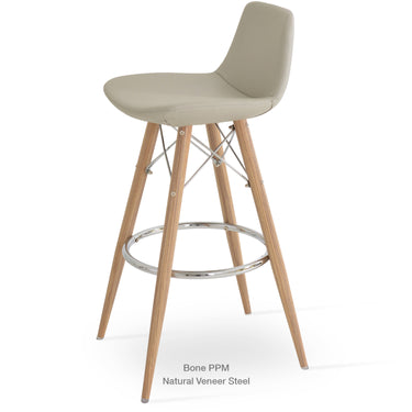 Pera MW Stool Leather by SohoConcept - New