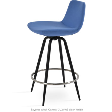 Pera Max Swivel Stool Fabric by SohoConcept - New