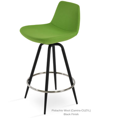 Pera Max Swivel Stool Fabric by SohoConcept - New