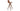 Pera Pyramid Wood Swivel Stool Leather by SohoConcept - New