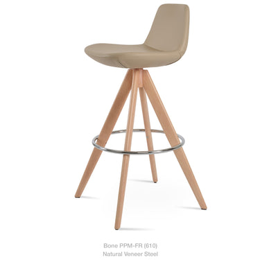 Pera Pyramid MW Stool Leather by SohoConcept - New
