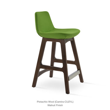 Pera Wood Stool Fabric by SohoConcept - New