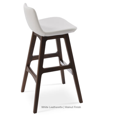 Pera Wood Stool Leather by SohoConcept - New