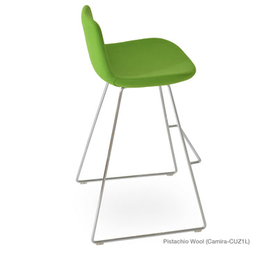 Pera Wire Stool Fabric by SohoConcept - New