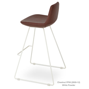 Pera Wire Stool Leather by SohoConcept - New
