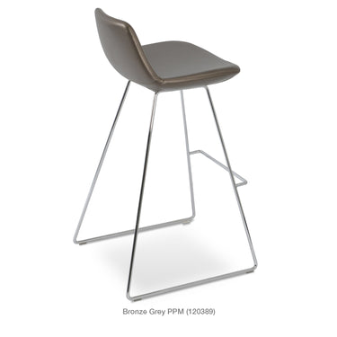Pera Wire Stool Leather by SohoConcept - New