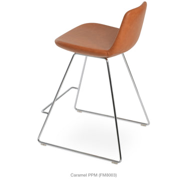 Pera Wire Stool Leather by SohoConcept - New