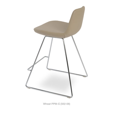 Pera Wire Stool Leather by SohoConcept - New