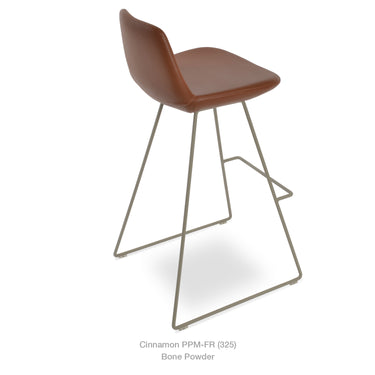 Pera Wire Stool Leather by SohoConcept - New