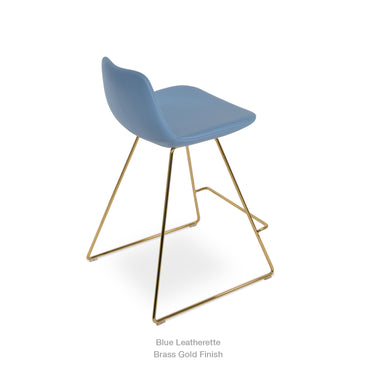 Pera Wire Stool Leather by SohoConcept - New
