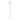Natural brass finish wall sconce with integrated LED and glass globes – 48 inch