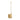 Portable LED table lamp in hand-rubbed antique brass for upscale interior lighting