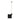 Modern bronze glass tube table lamp with touch dimmer and rechargeable battery