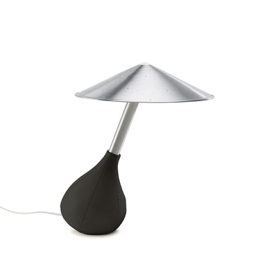 Piccola Modern Table Lamp with Italian Leather Base and Dimmer by Pablo Designs - image 6