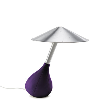 Piccola Modern Table Lamp with Italian Leather Base and Dimmer by Pablo Designs - image 7