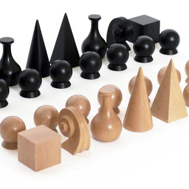 IC Design Man Ray Chess Pieces and Board