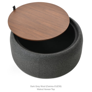 Planet Ottoman With Storage/Coffee Table by SohoConcept - New