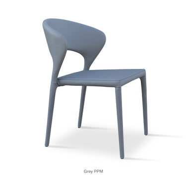 Prada Full Upholstered Stackable Chair by SohoConcept - New