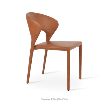 Prada Full Upholstered Stackable Chair by SohoConcept - New