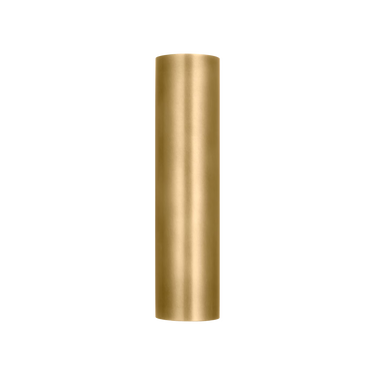 Modern IP65 rated LED wall sconce natural brass for exterior residential and commercial walls