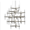 Blackjack Lighting Prism 32" Tiered Chandelier for Dining Rooms and Entryways