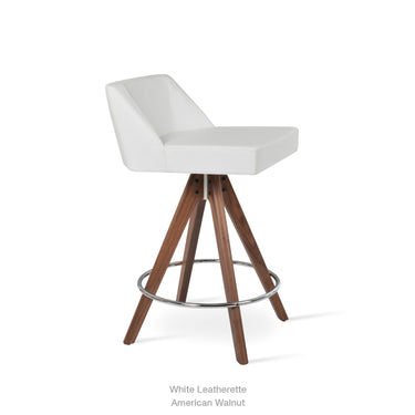 Prisma Pyramid Swivel Stools by SohoConcept - New