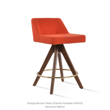 Prisma Pyramid Swivel Stools by SohoConcept - New